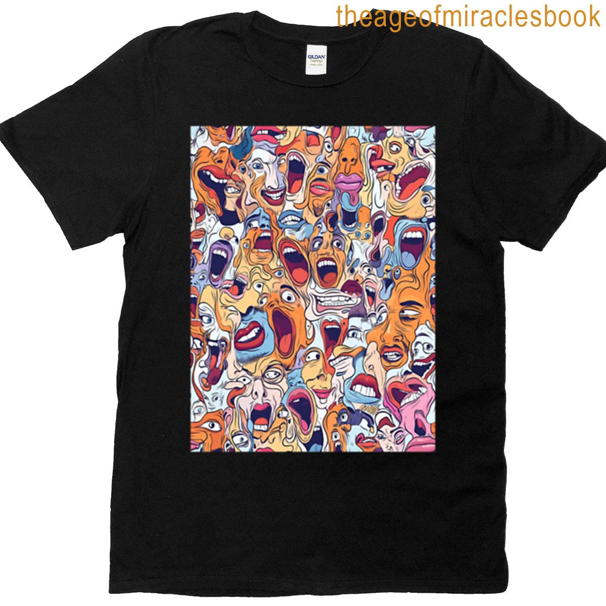 Many Places Strange Faces Active T-shirt