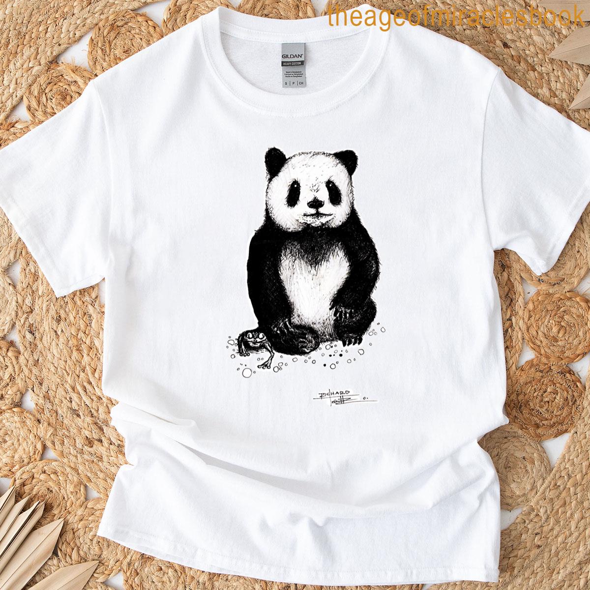 Panda Relax With His Friend T-shirt