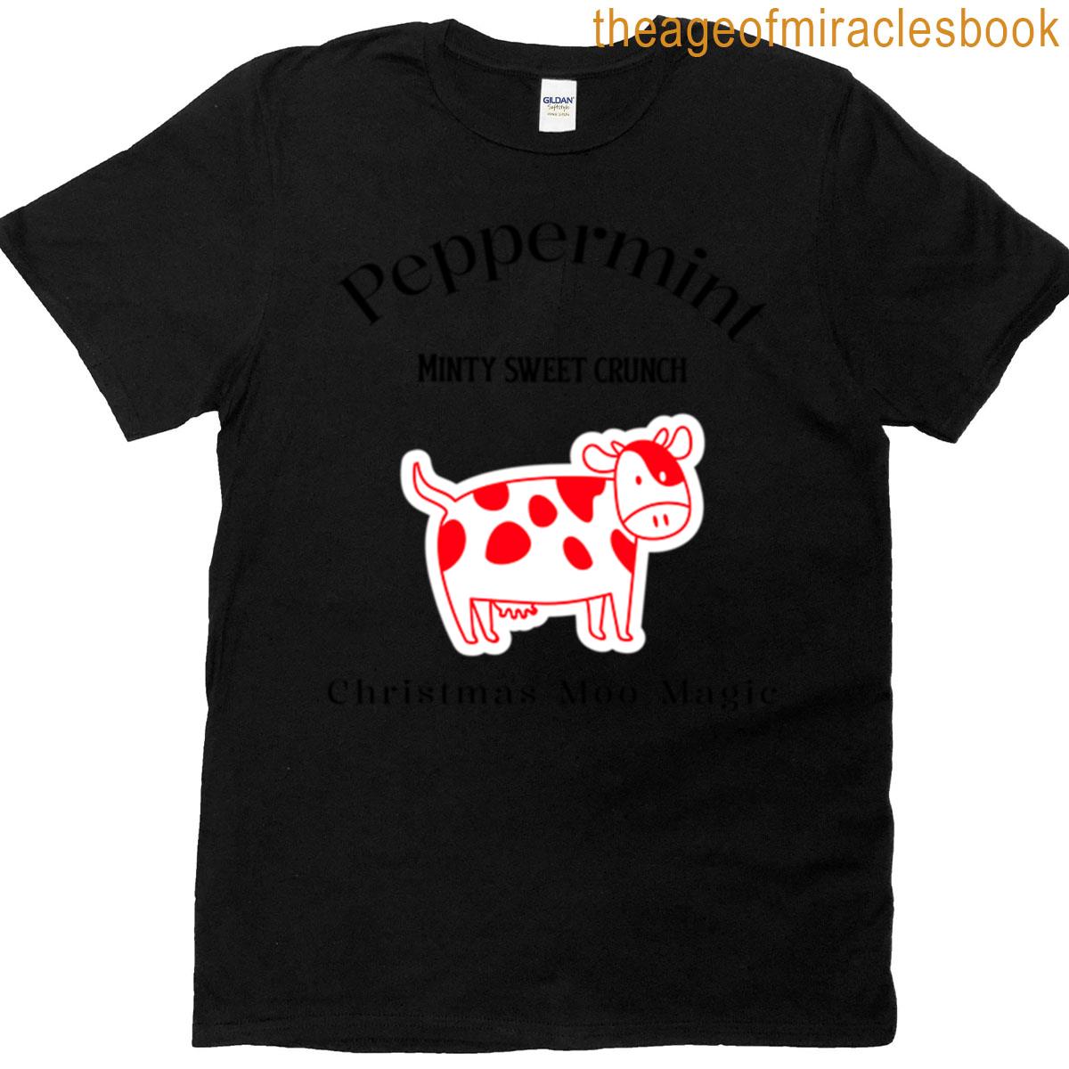 Peppermint Moo Moo Magic Oversized T-shirt