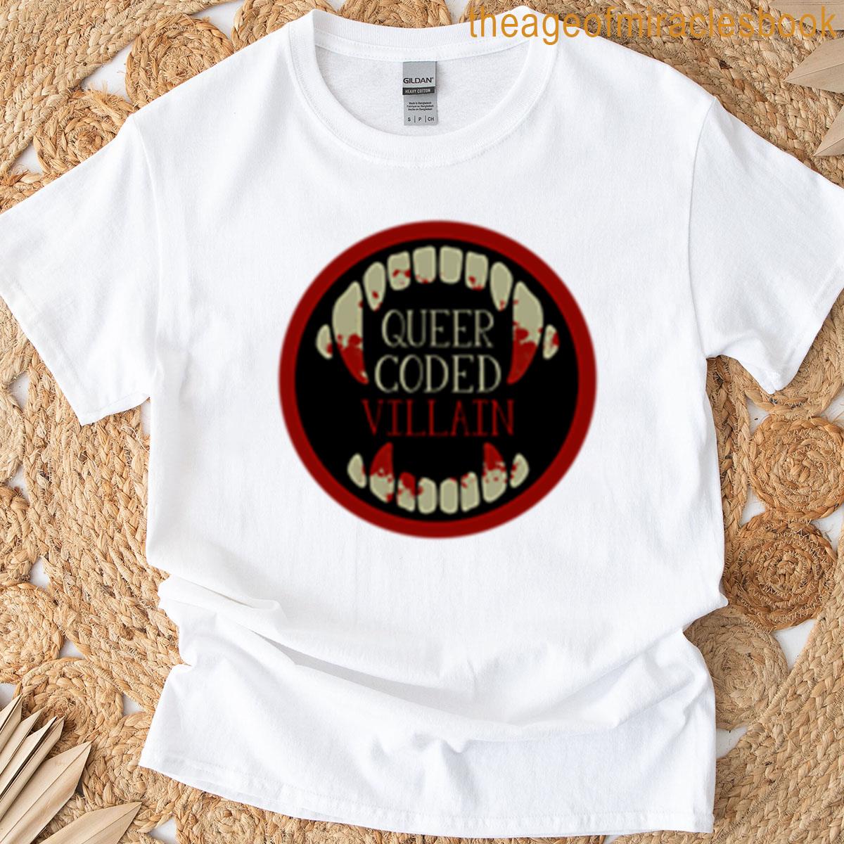 Queer Coded Villain Vampire T-shirt
