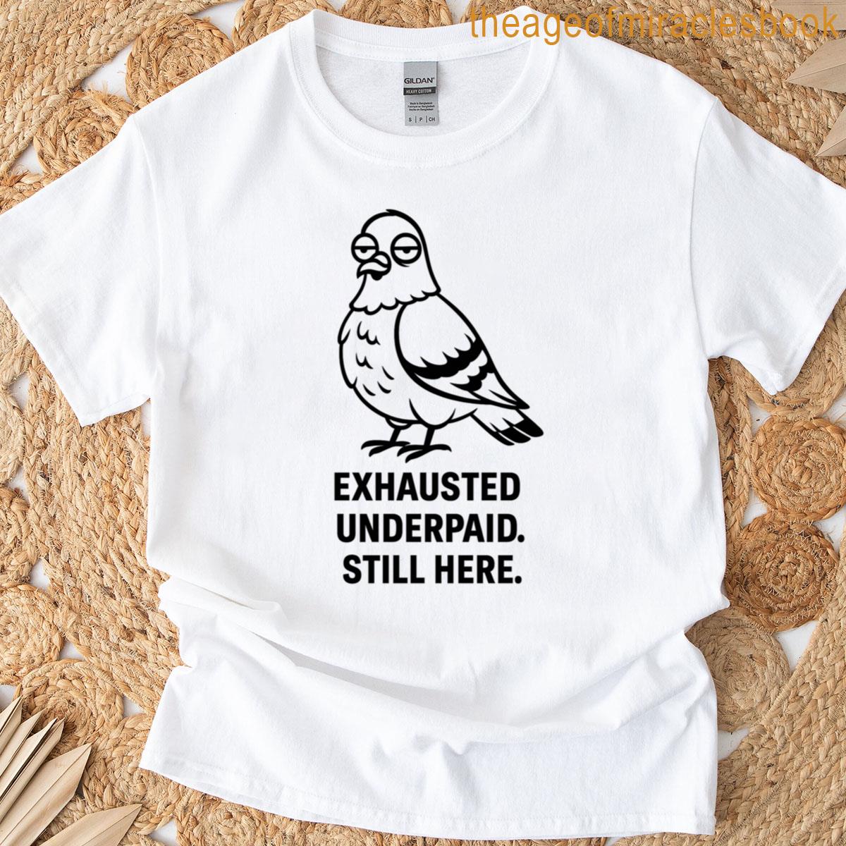 Socially Anxious Pigeon T-shirt