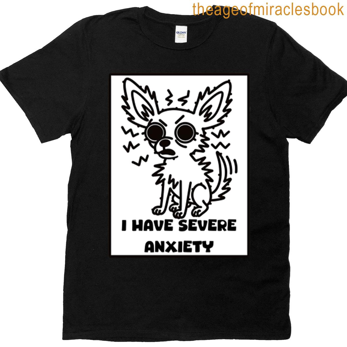 Anxious Chihuahua Oversized T-shirt