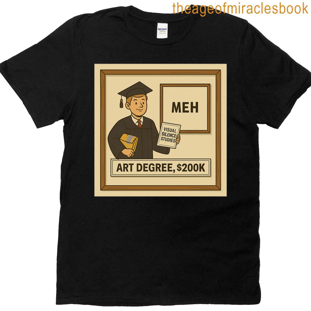 Art Degree Framed For Impact Premium T-shirt