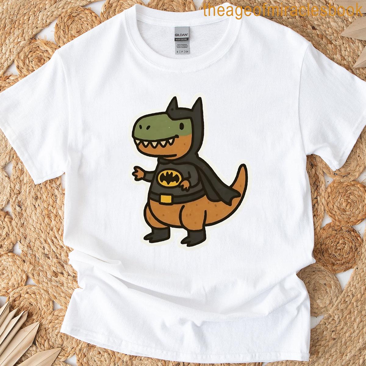 Bat T-rex Sticker T-shirt