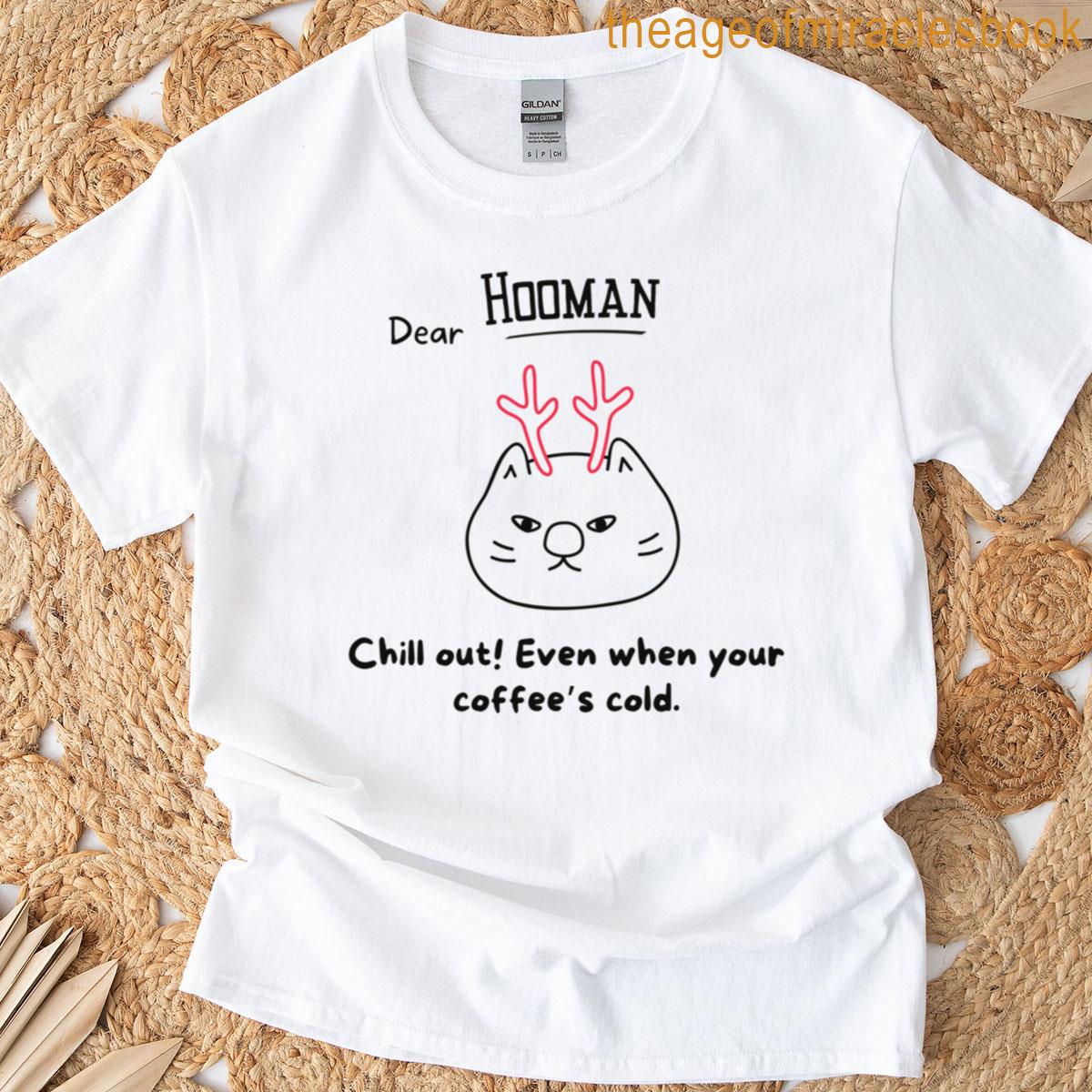 Cold Coffee Calm Mind A Stoics Playful Message T-shirt