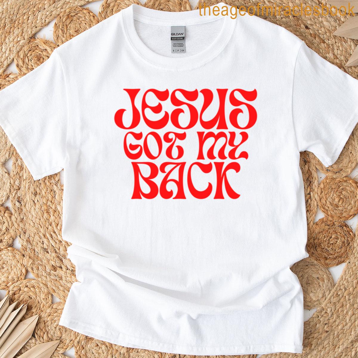 Jesus Got My Back Premium T-shirt