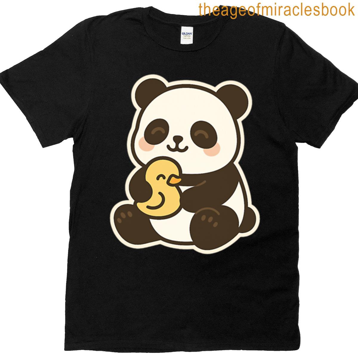 Panda Loves Ducky T-shirt