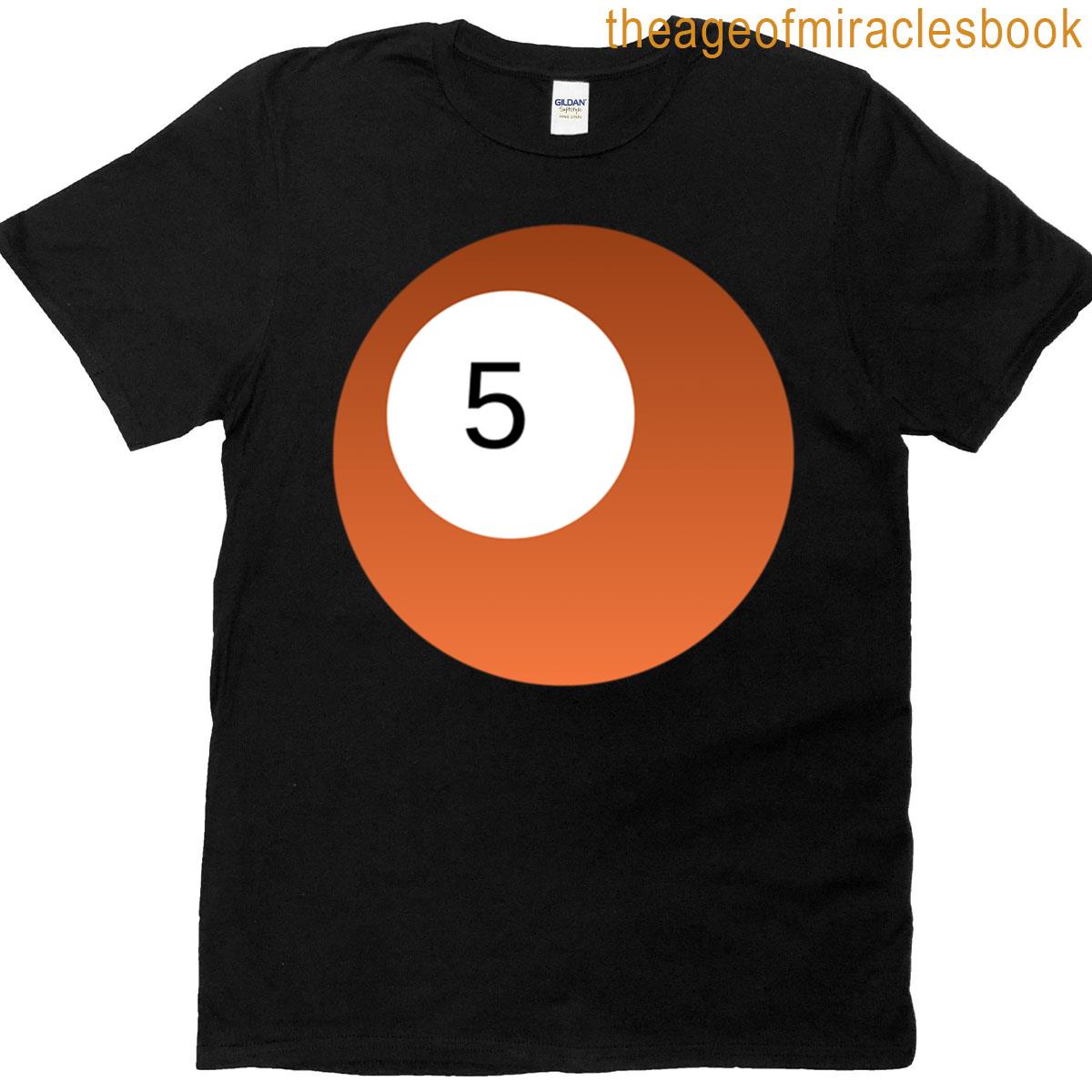 Pool Ball 5 T-shirt