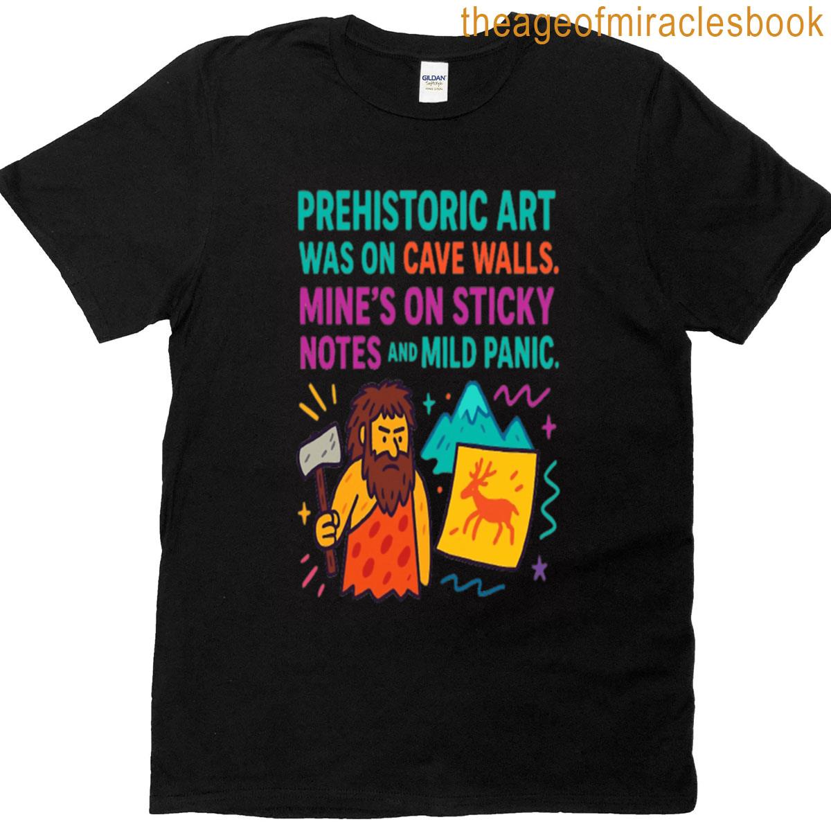 Sticky Notes Stone Age Stress Oversized T-shirt