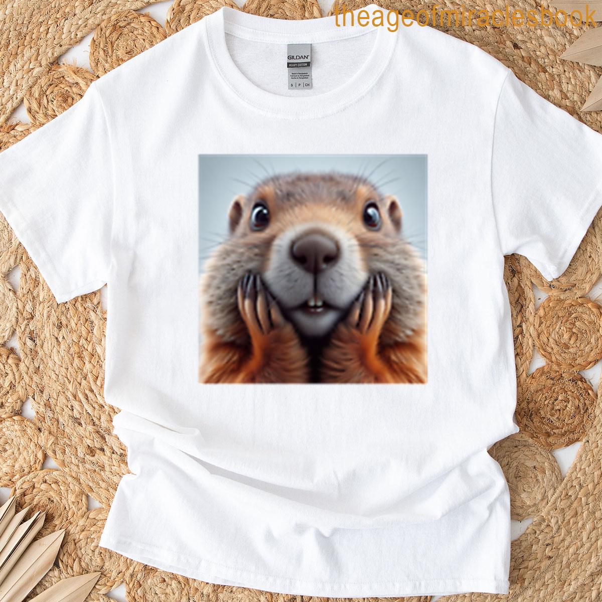 The Mischievous Groundhog T-shirt