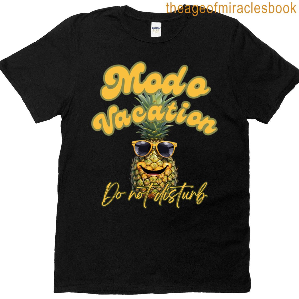 Vacation Mode Do Not Disturb Oversized T-shirt