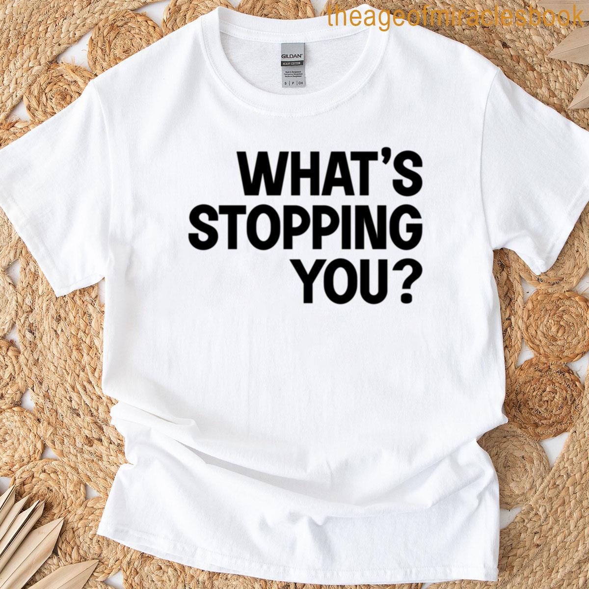 Whats Stopping You Oversized T-shirt