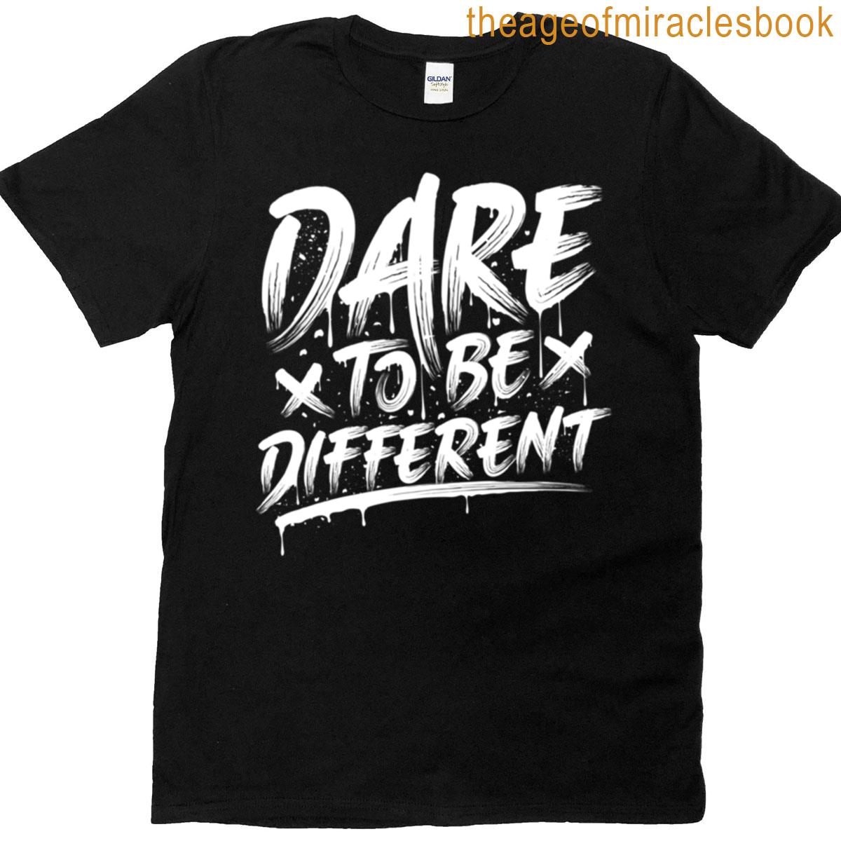 Be Different Lettering T-shirt