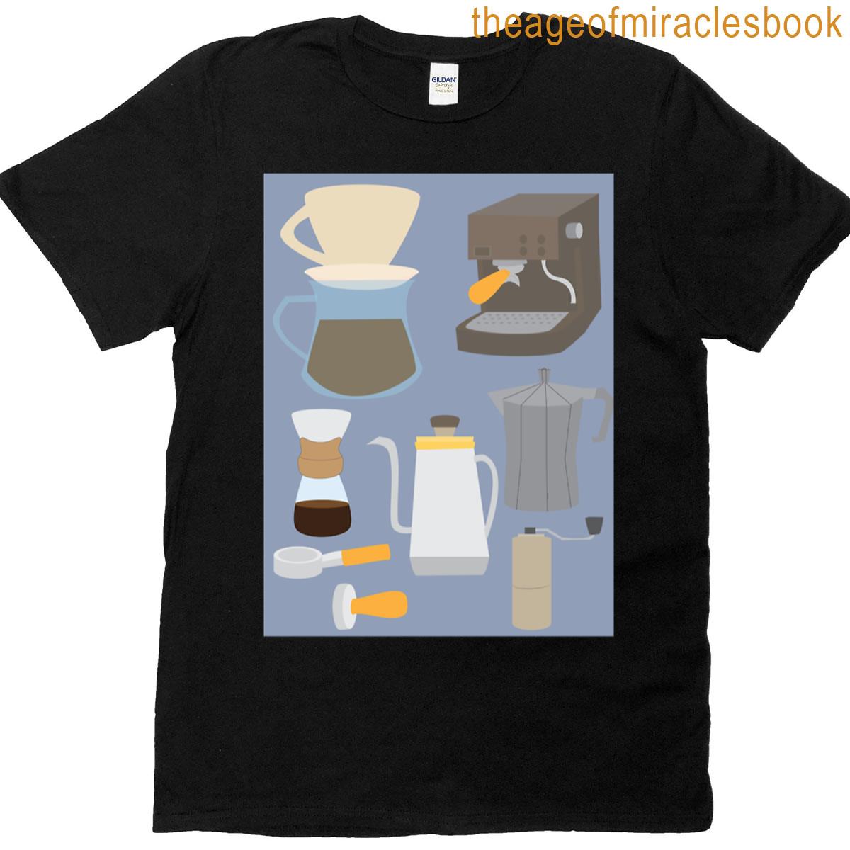 Coffee Maker Tools T-shirt