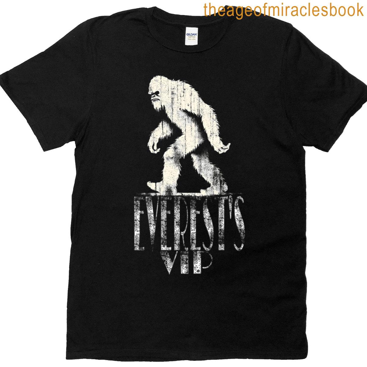 Cryptid Buddy Yeti – Everests Vip T-shirt