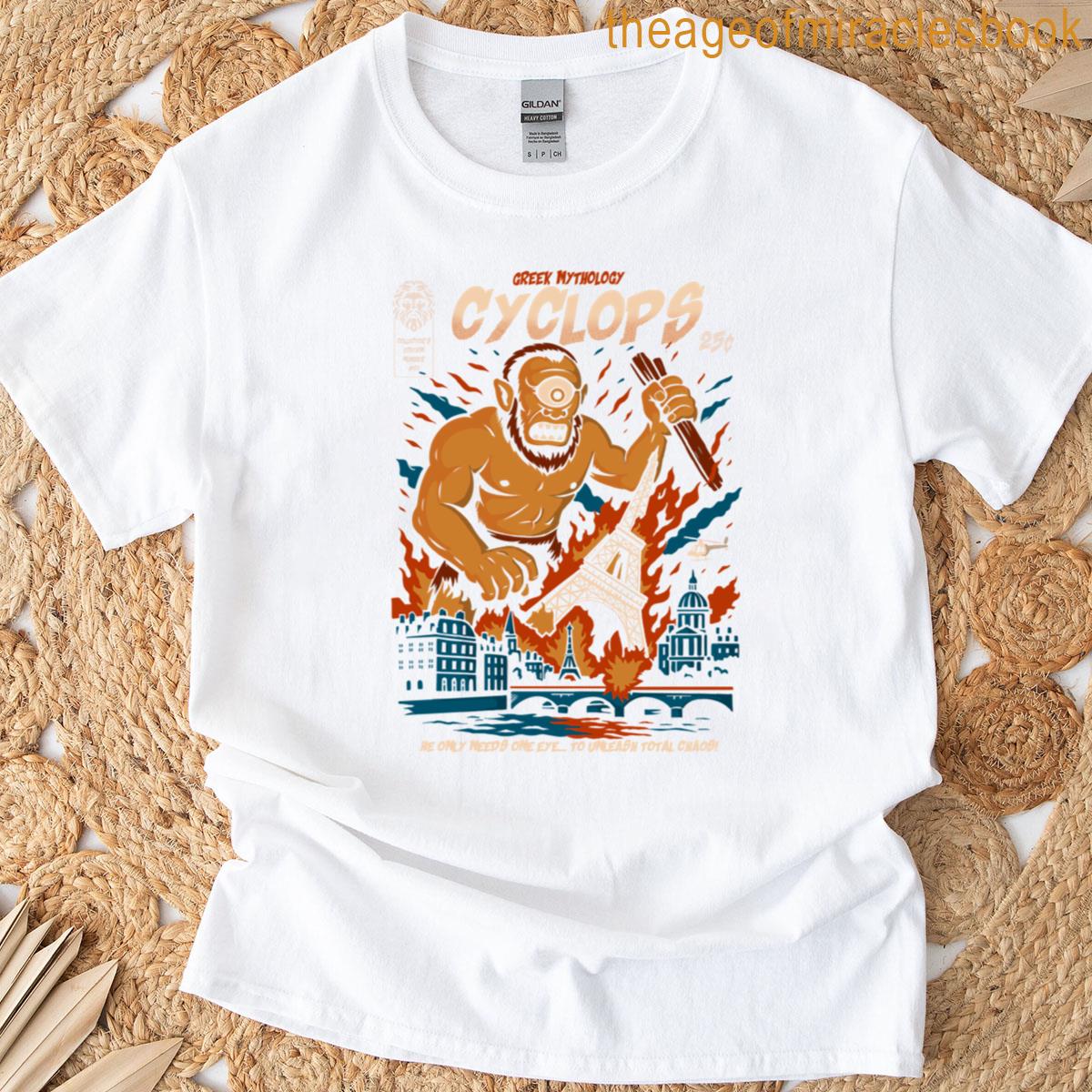 Cyclops Mythology Attack T-shirt