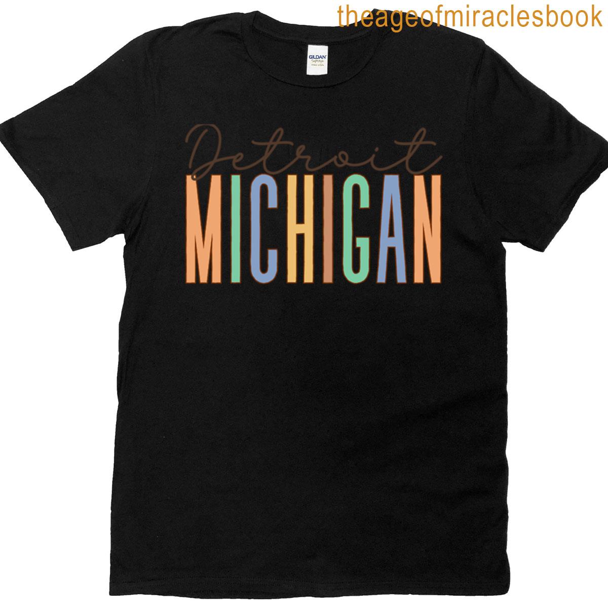Detroit Michigan 2 T-shirt