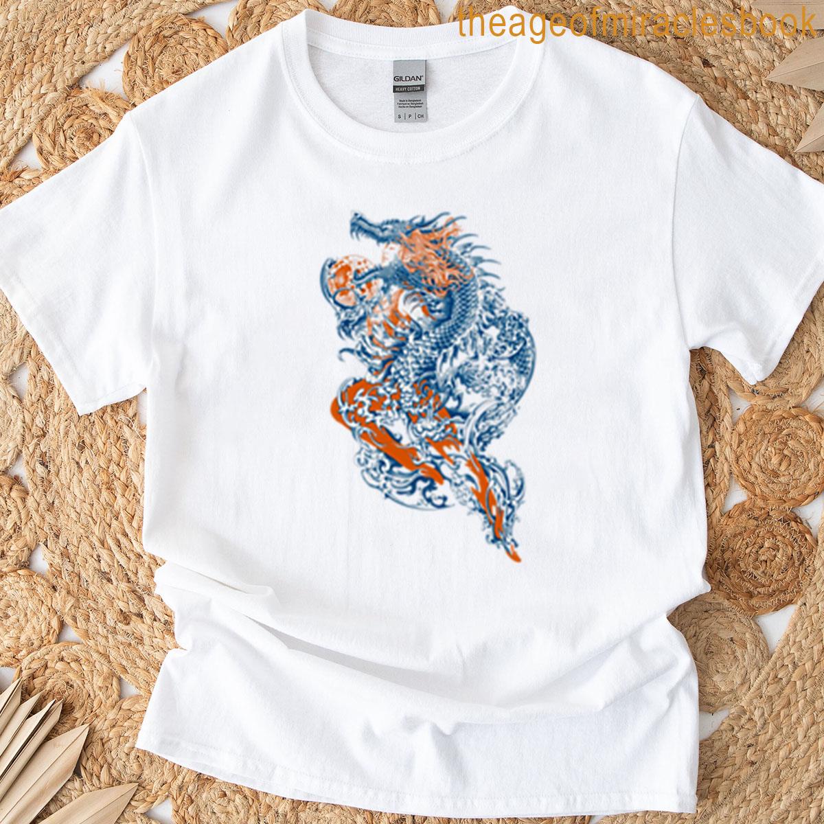 Dragon Girl Moon T-shirt