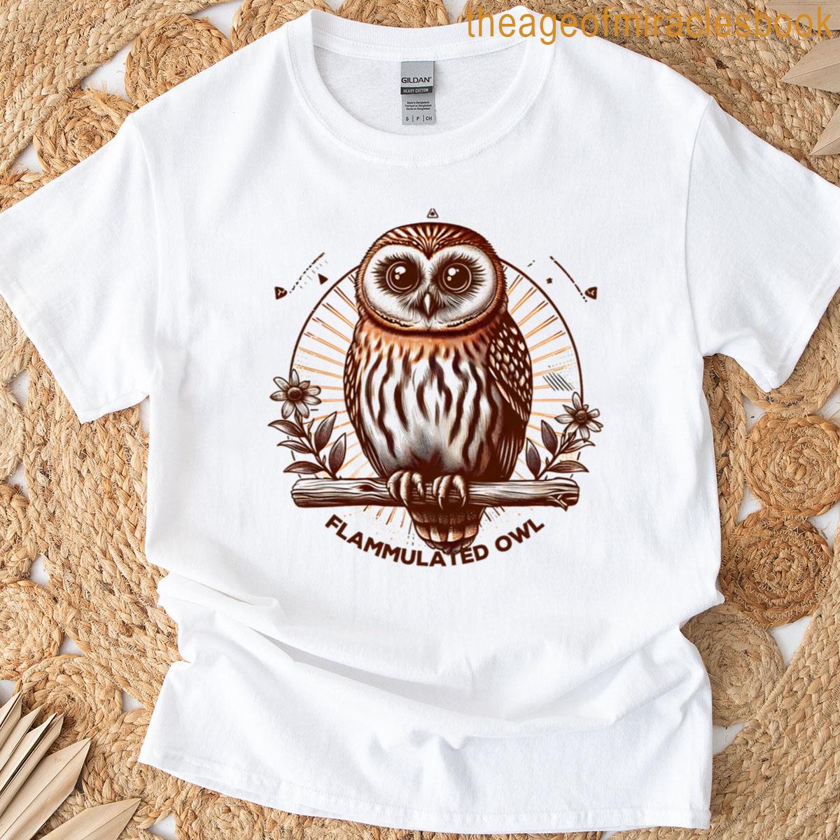 Flammulated Owl 2 T-shirt