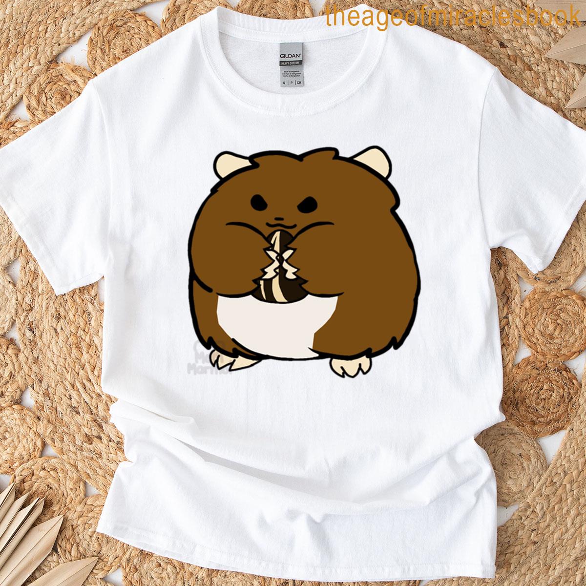 Hammy Determined – Brown T-shirt