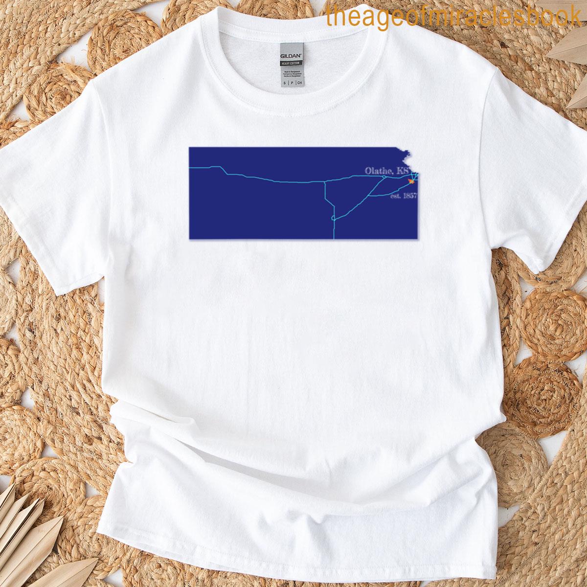 Olathe Ks Blue T-shirt