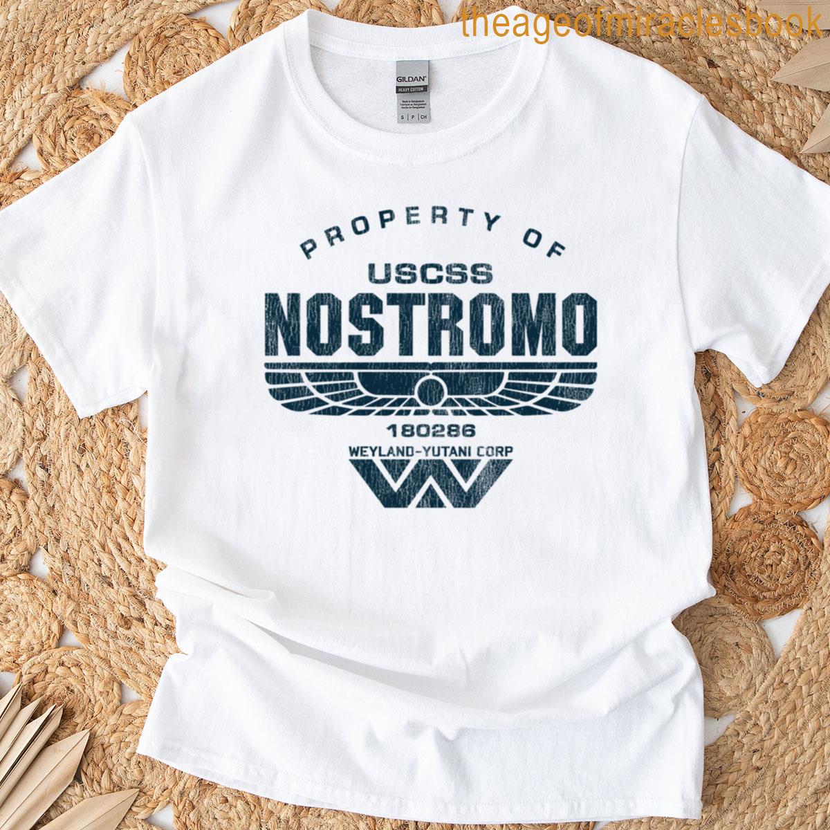 Uscss Nostromo Lts Worn T-shirt