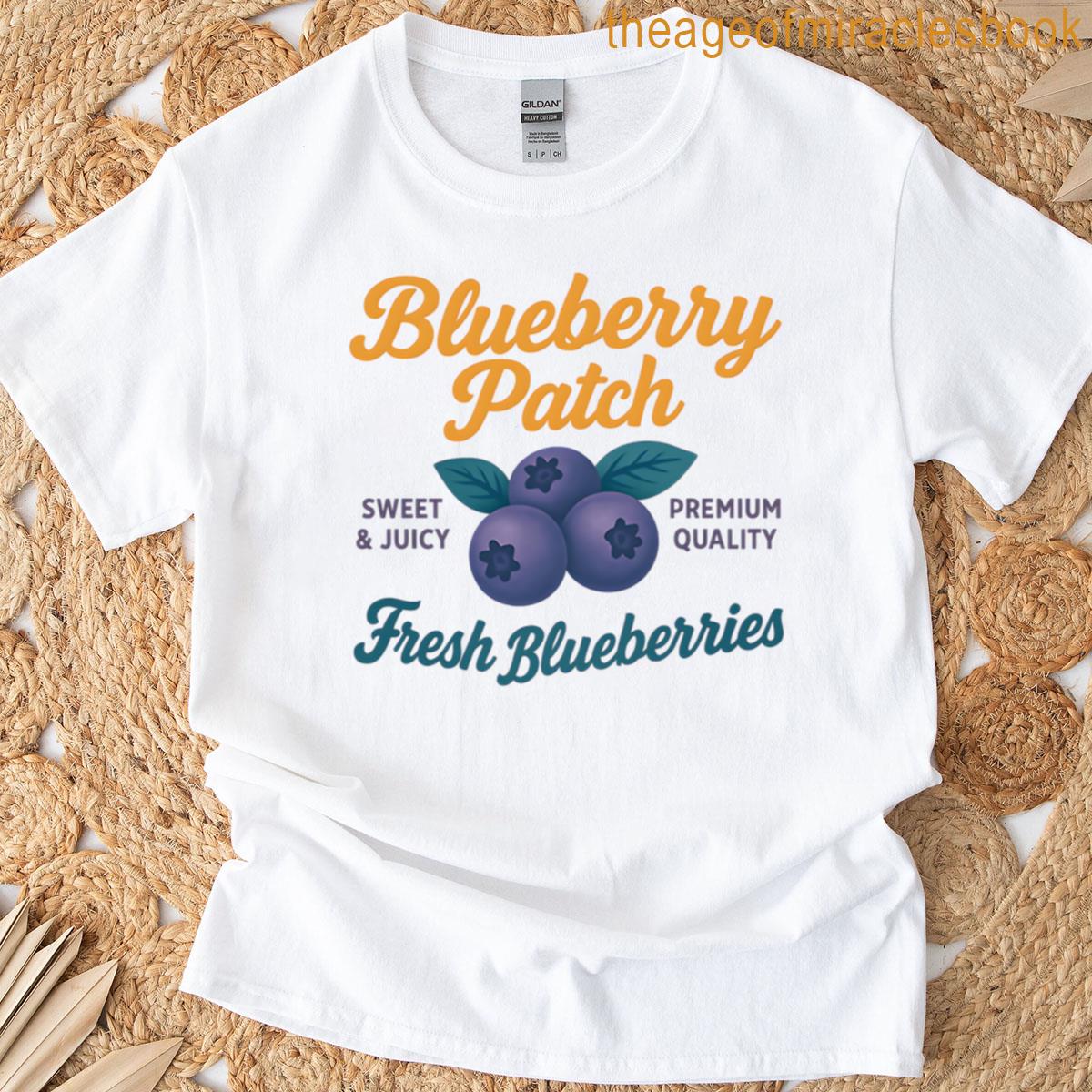 Vintage Blueberry Fruit T-shirt