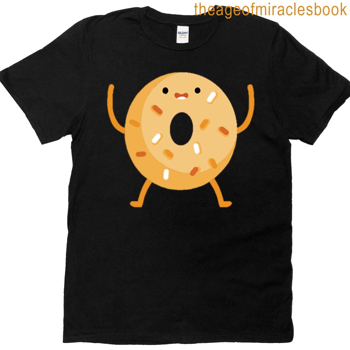 Adventure Time Orange Doughnut T-shirt