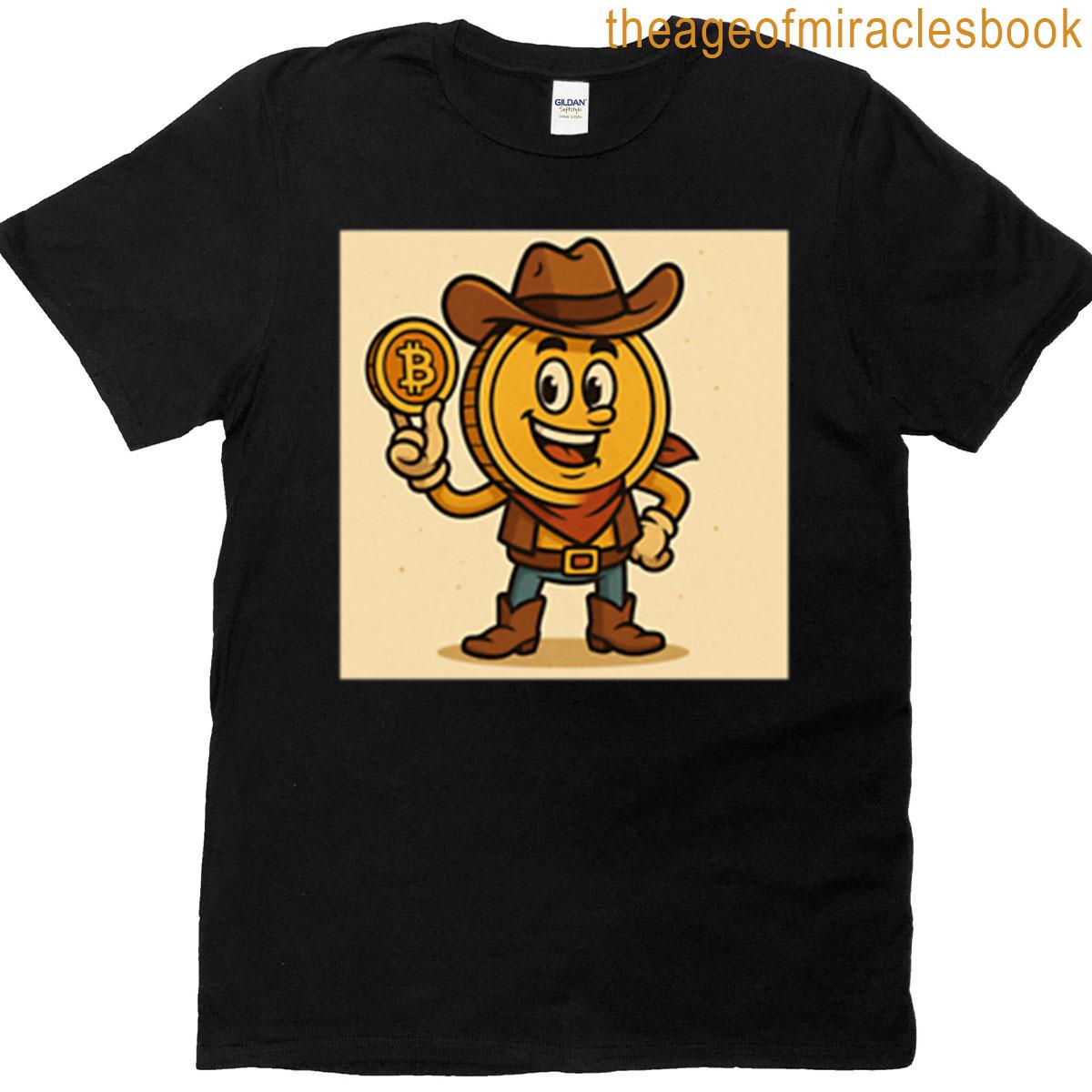 Bithowdy Meme Coin Mascot Oversized T-shirt