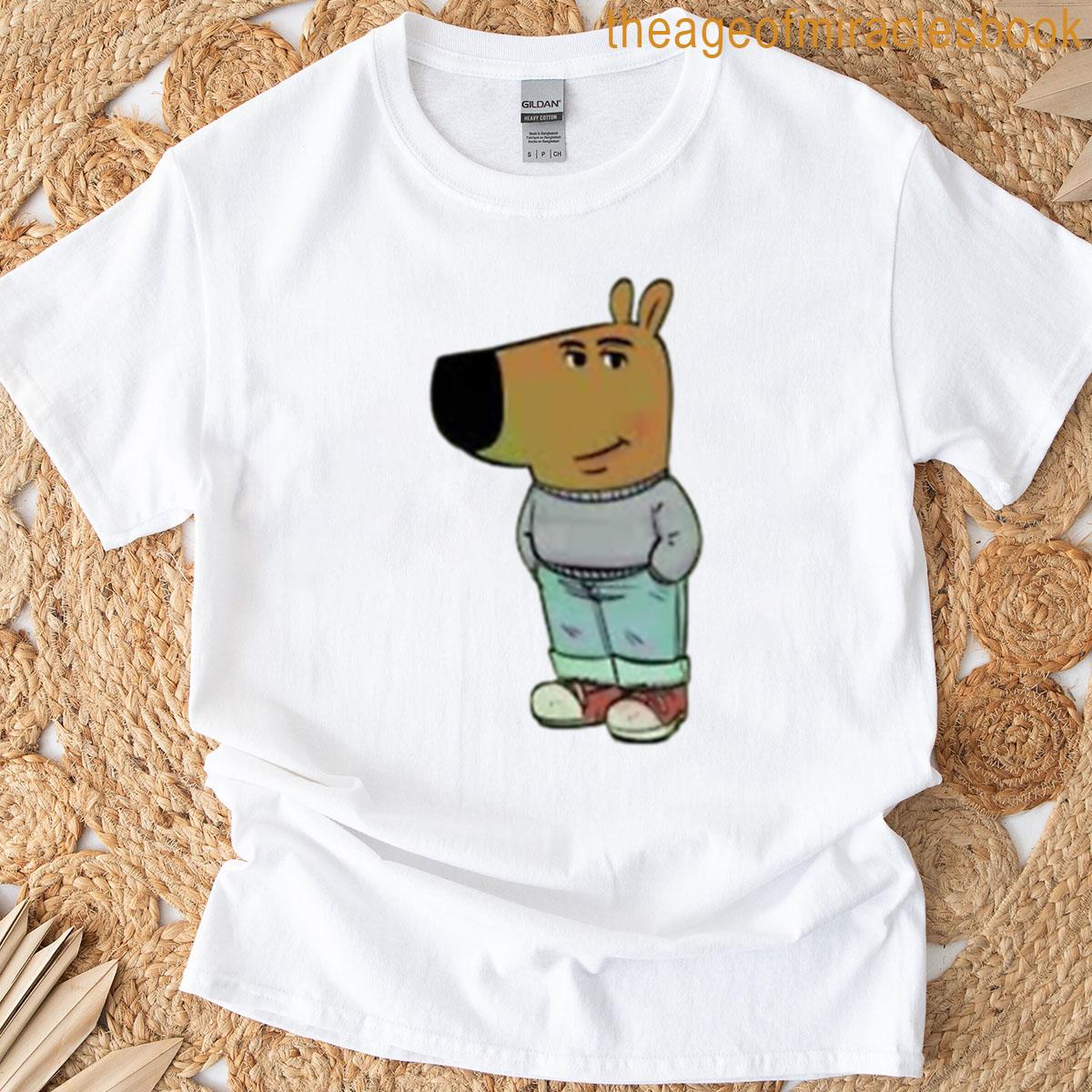 Chill Guy Ignoring The Chaos Meme T-shirt