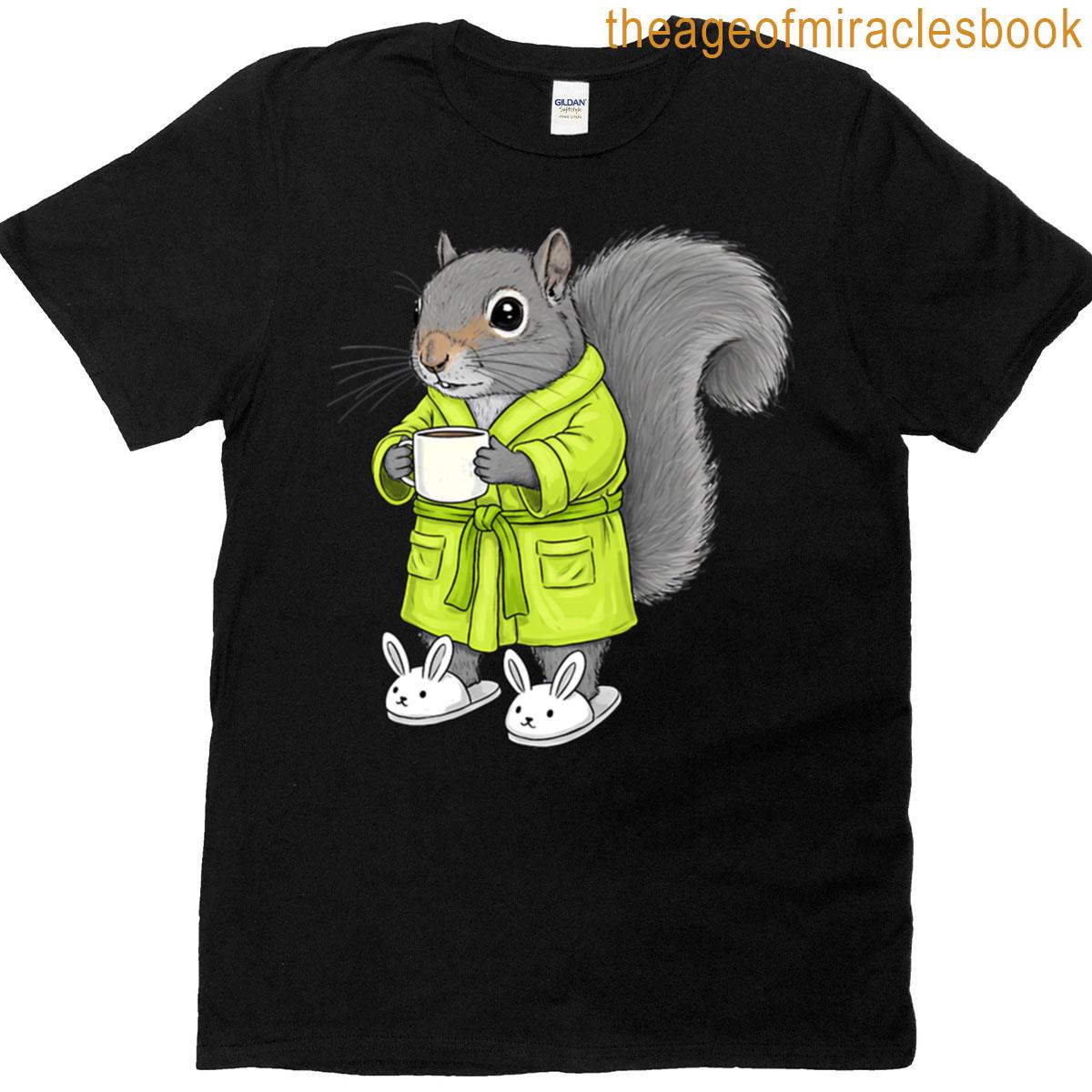 Early Squirrel Oversized T-shirt