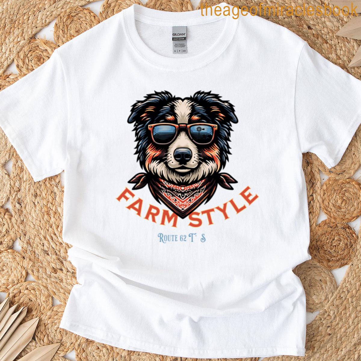 Farm Style Shepherd Dog T-shirt