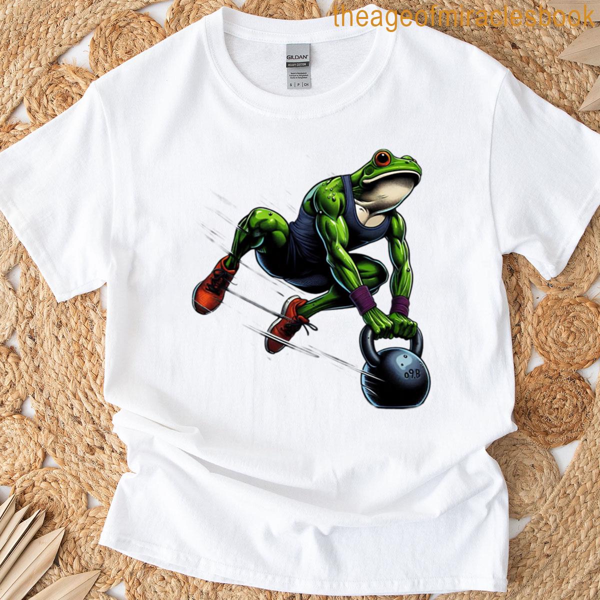 Fitness Frog Mid-leap T-shirt