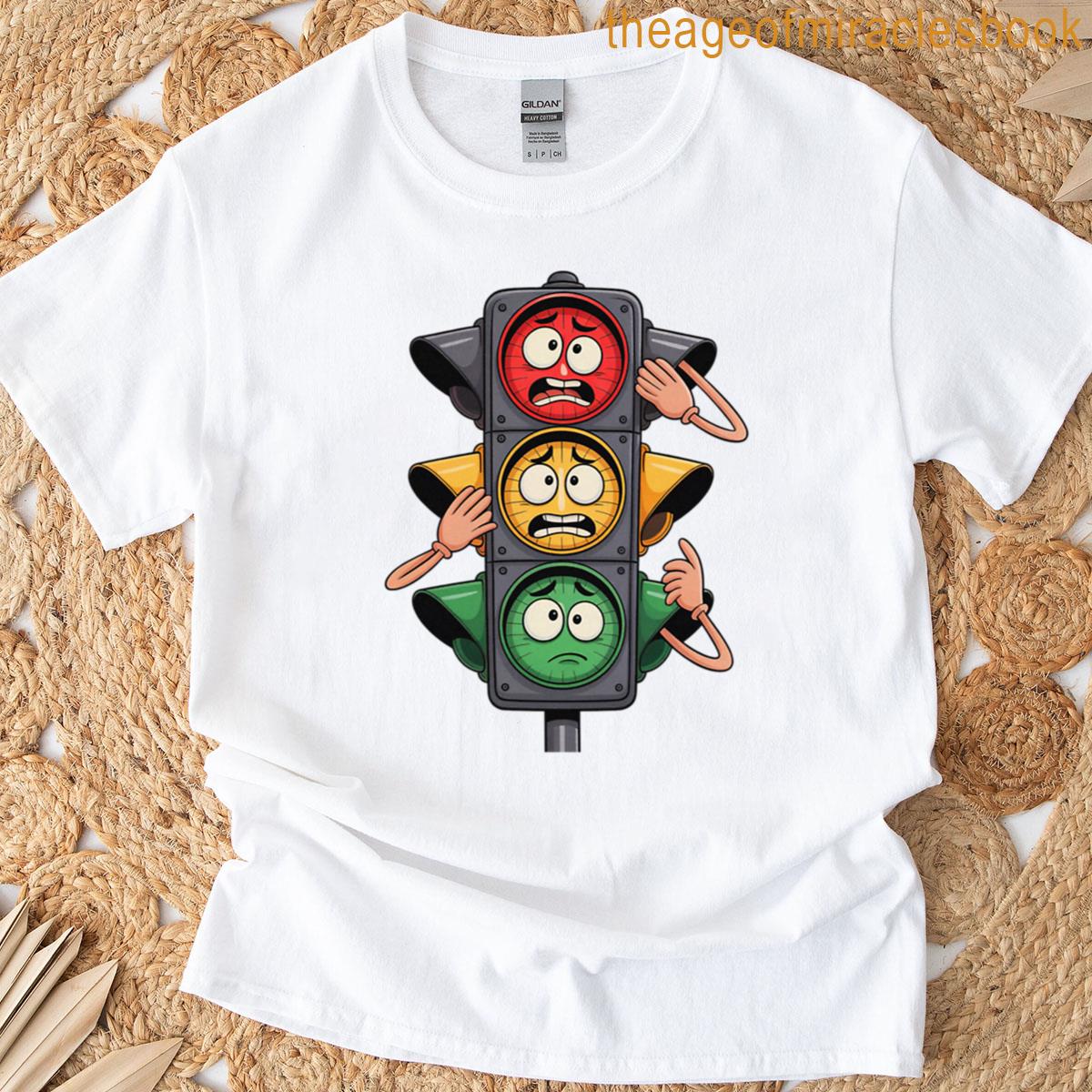 Funny Traffic Lights Emojis T-shirt