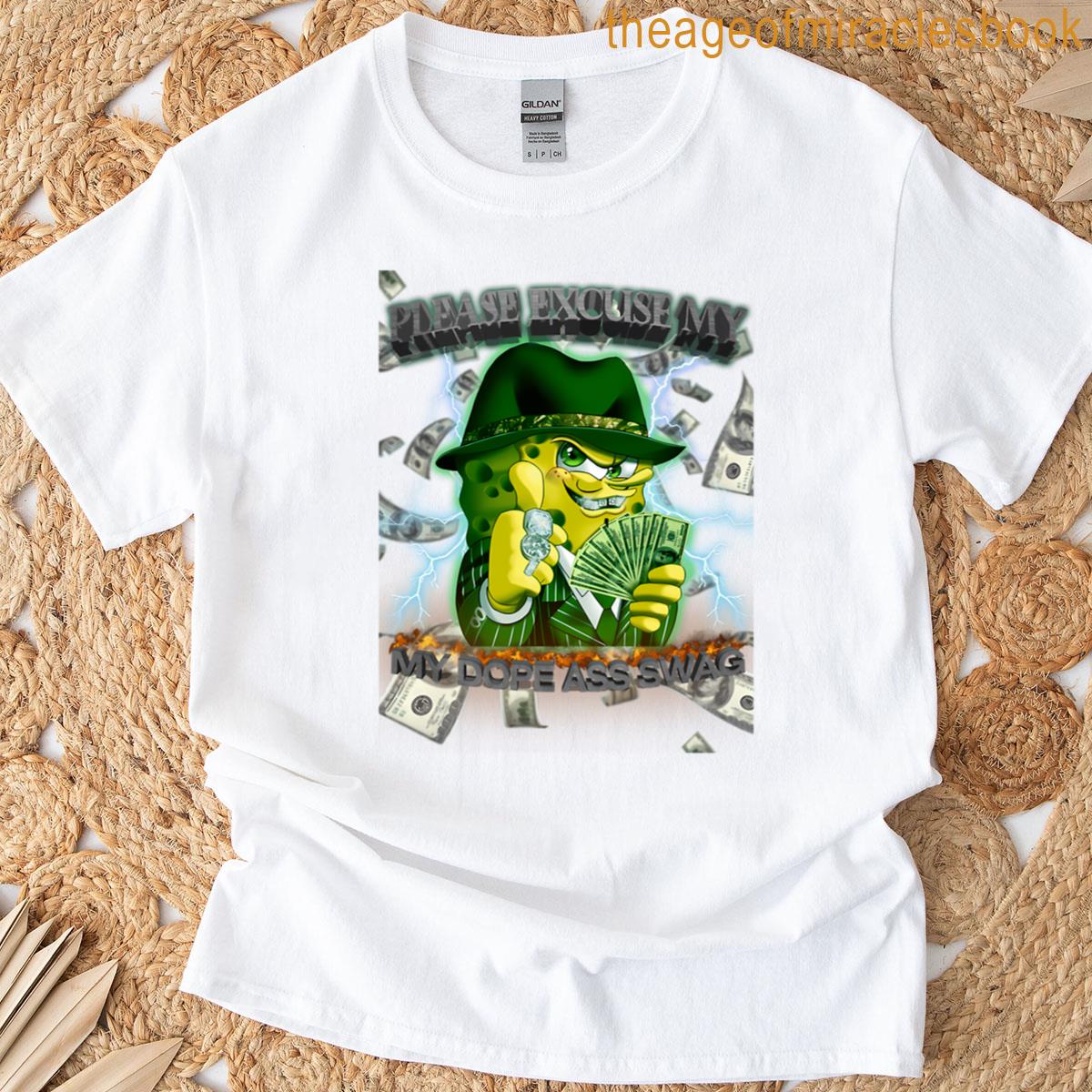 Gangster Spongebob Pemdas T-shirt