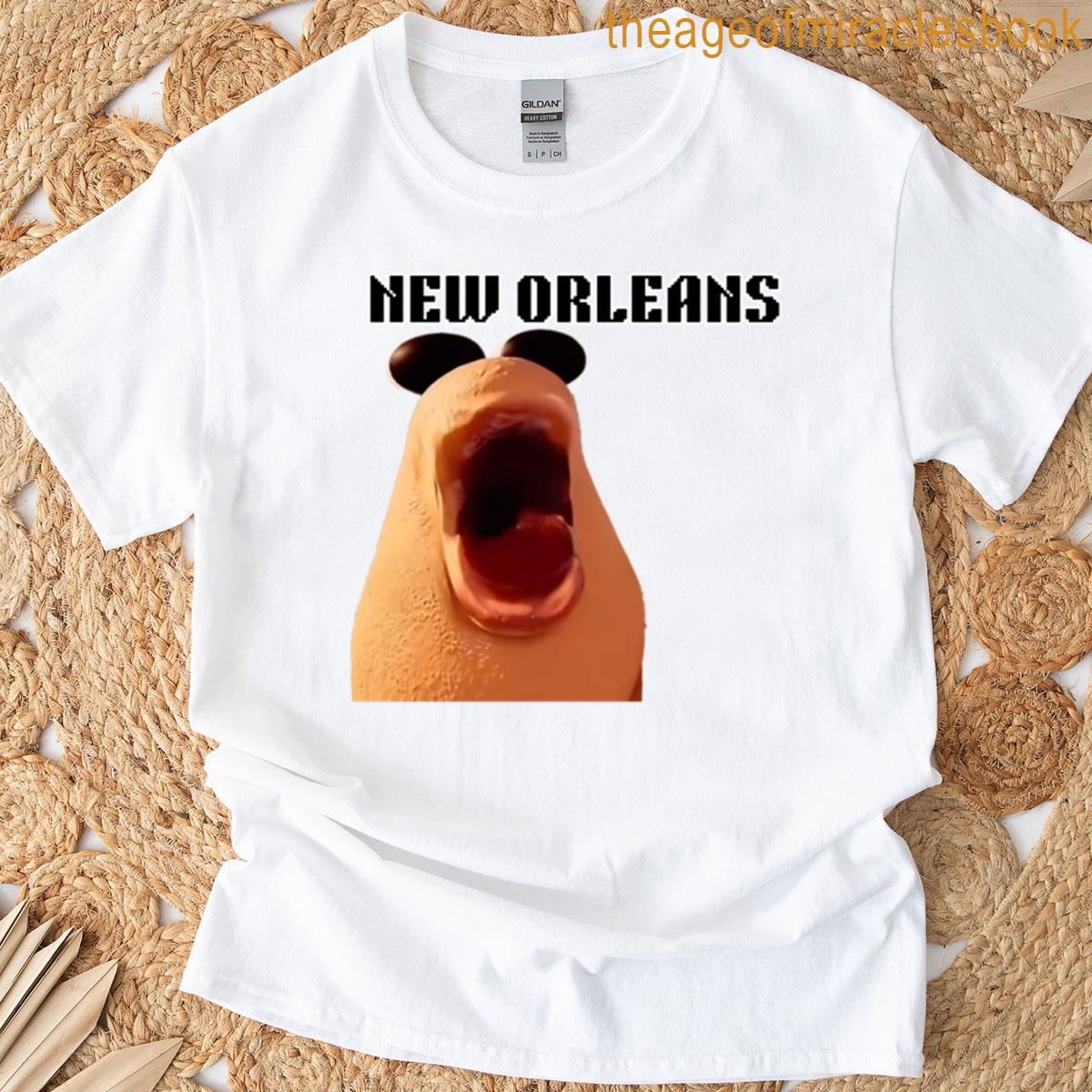Marcus The Worm New Orleans Meme T-shirt