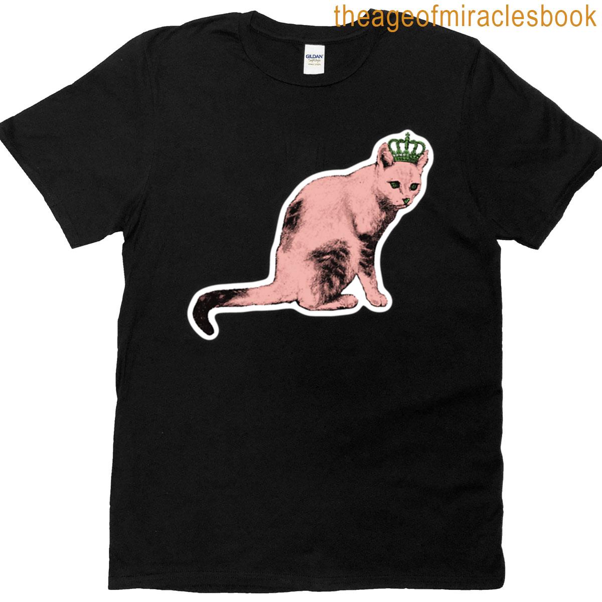 Pink Princess Annoyed Kitty T-shirt