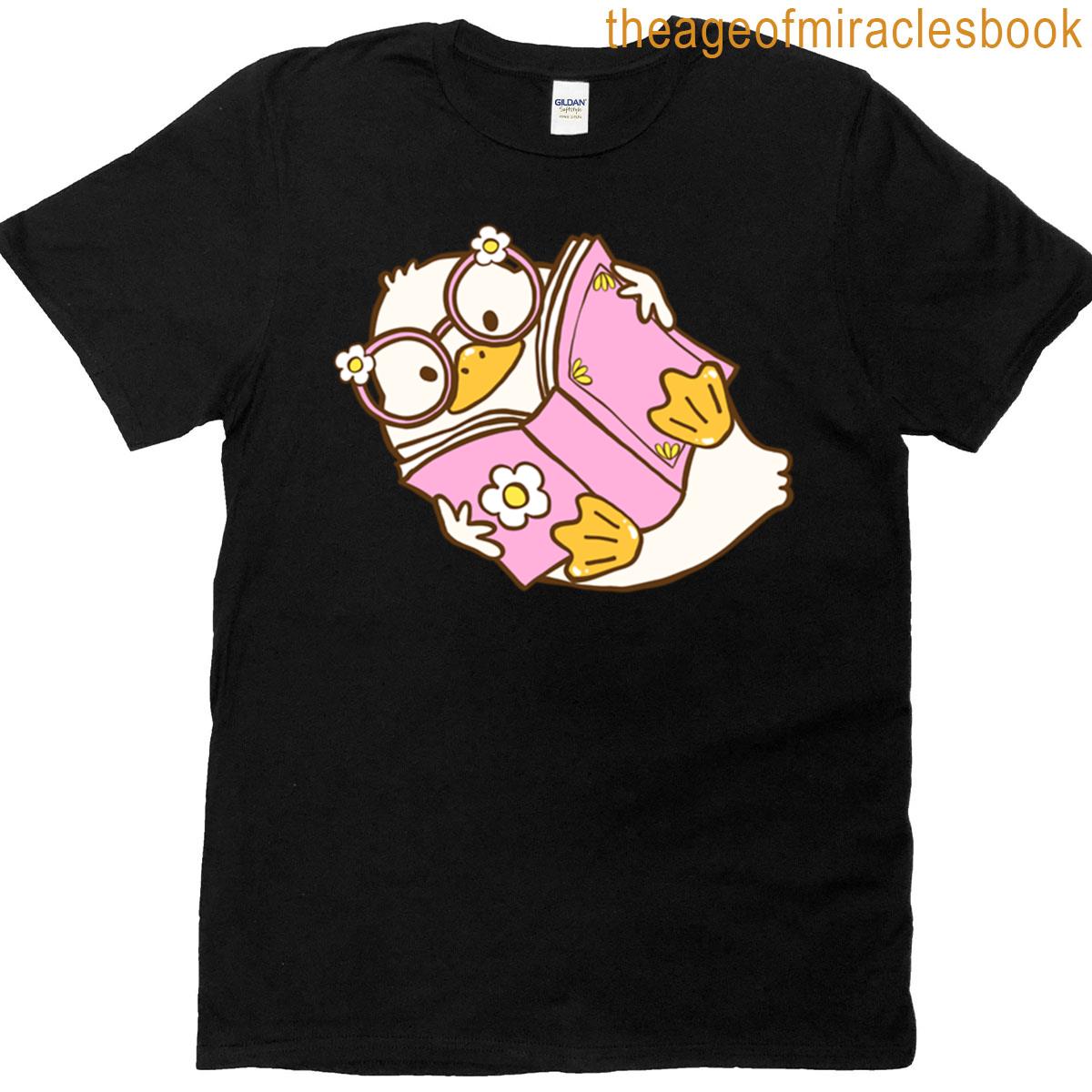 Silly Goose Reading Book T-shirt