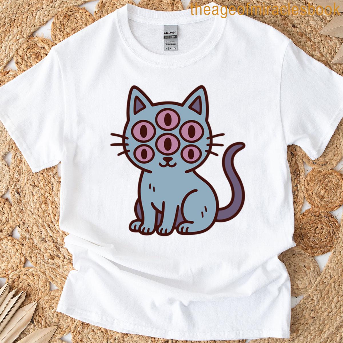 Six Eyes Cat T-shirt