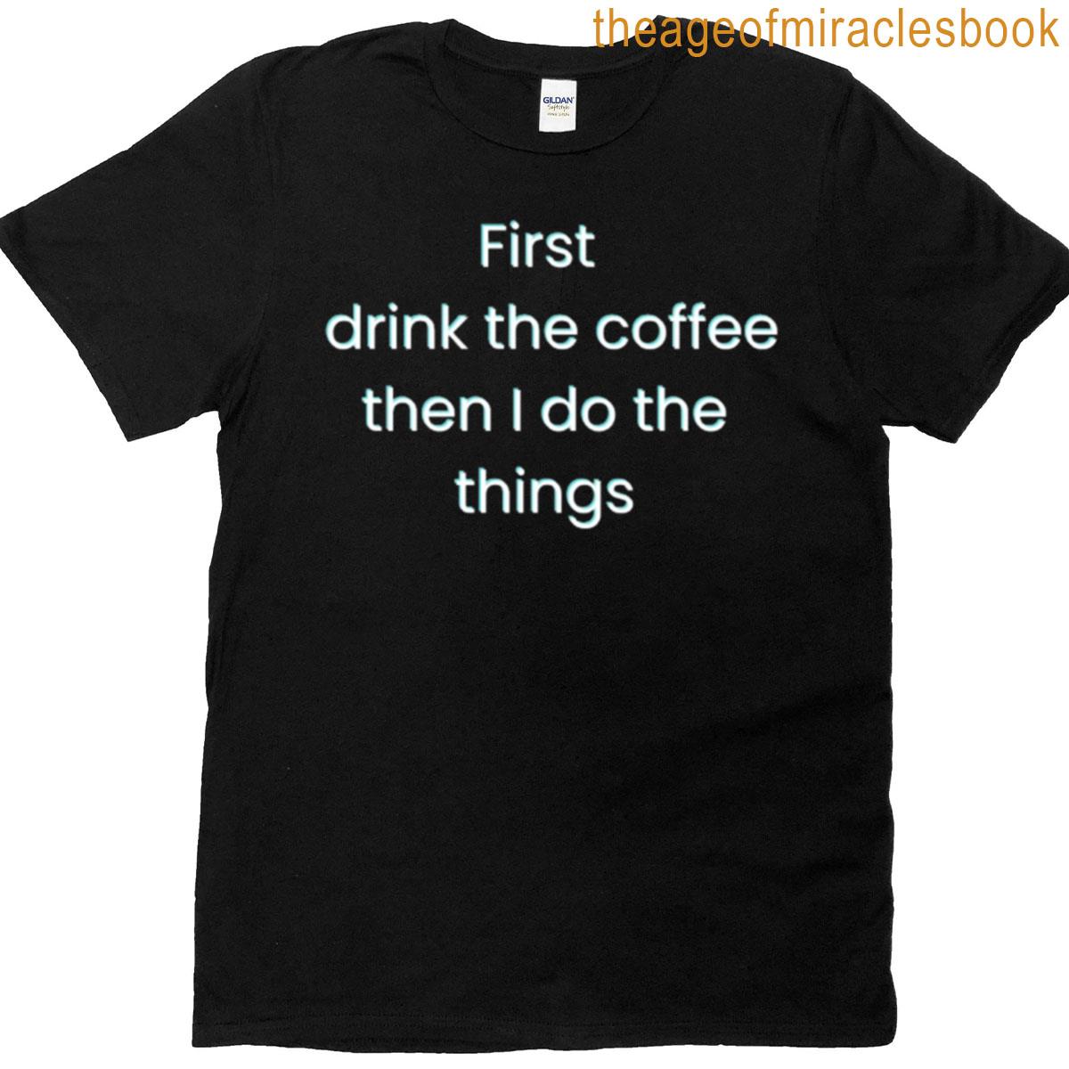 Coffee Design T-shirt