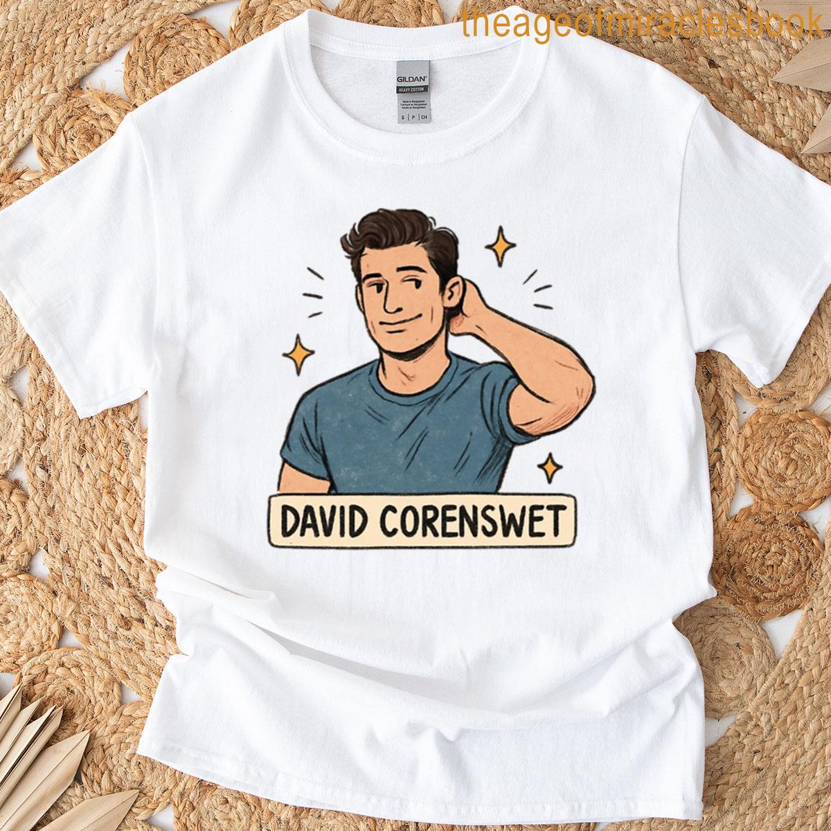 David Corenswet Hand-drawn Oversized T-shirt