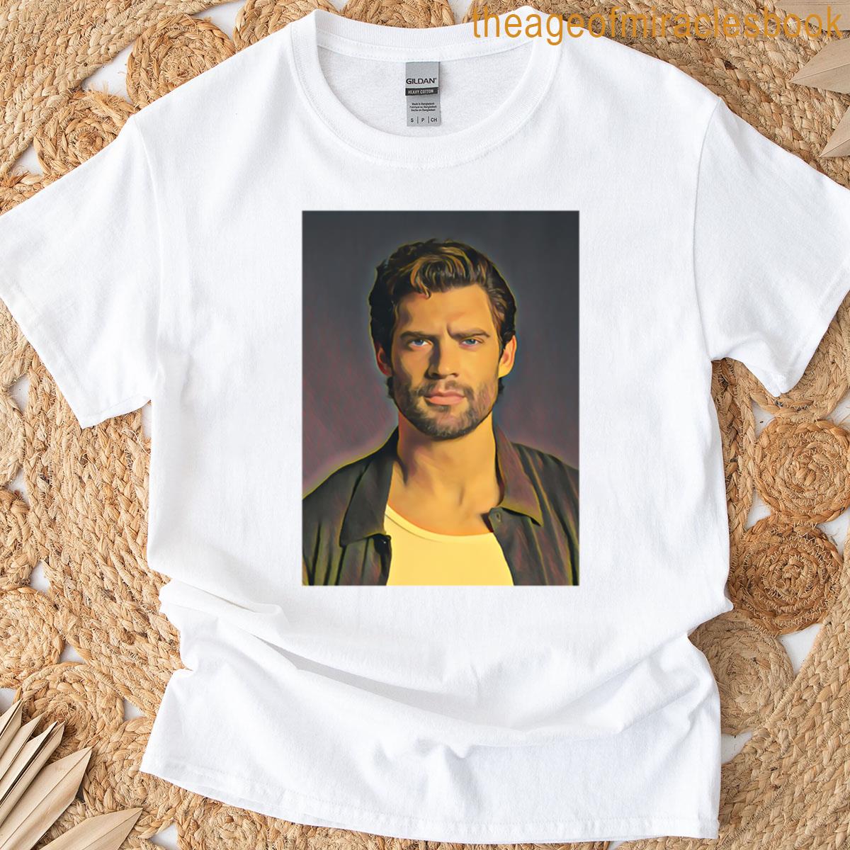 David Corenswet Portrait Oversized T-shirt
