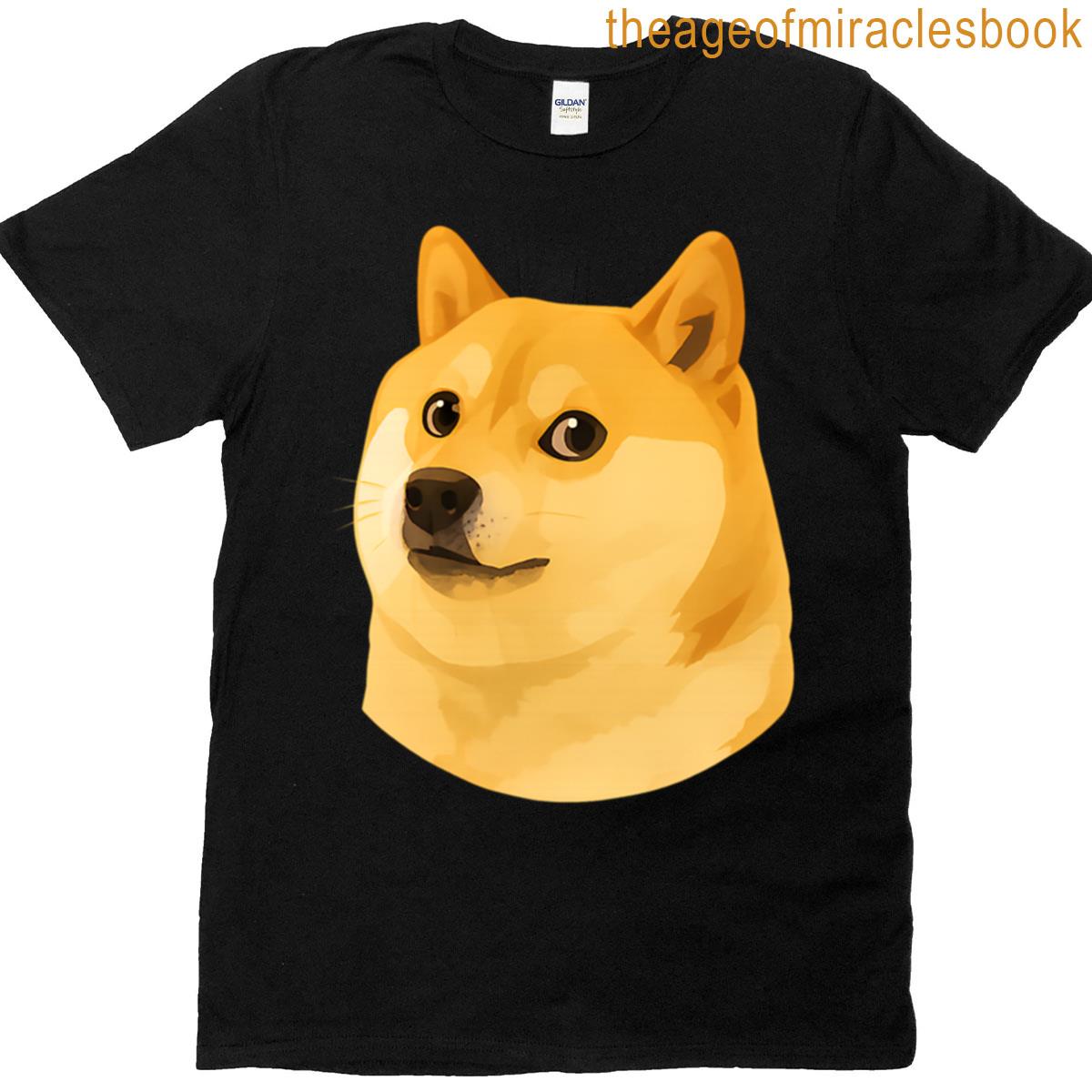 Doge Meme Wow Such Design Much Funny T-shirt