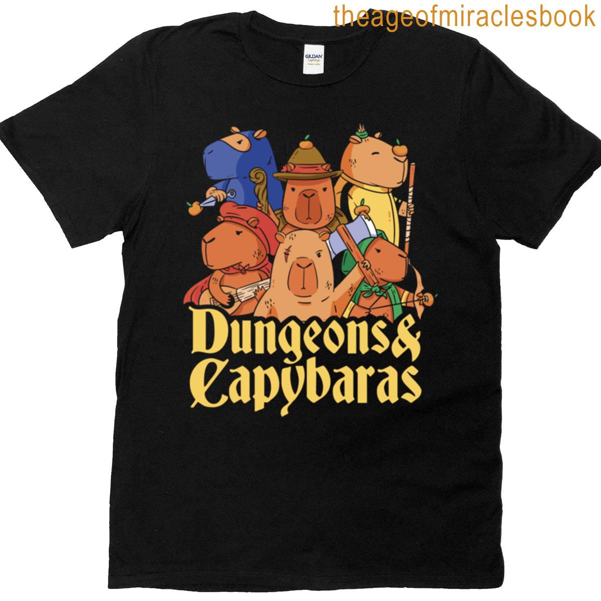 Dungeons And Capybaras T-shirt