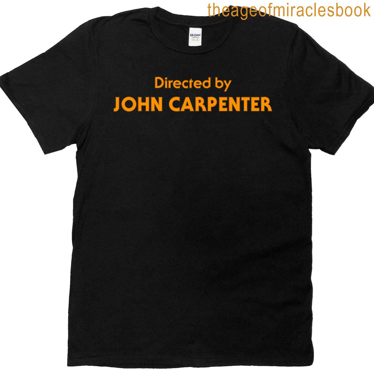 Halloween Directed By John Carpenter T-shirt