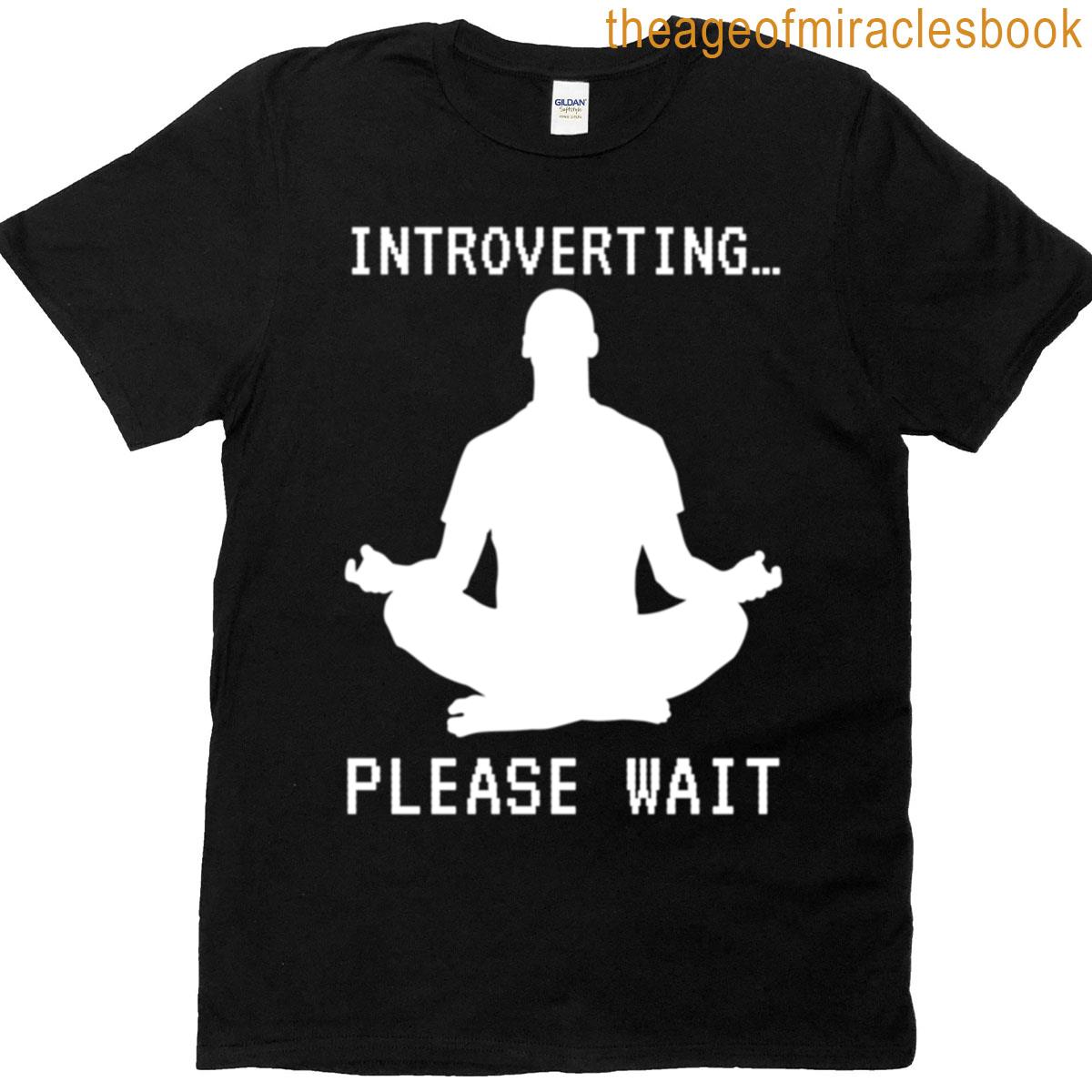 Introverting Please Wait 1 Oversized T-shirt