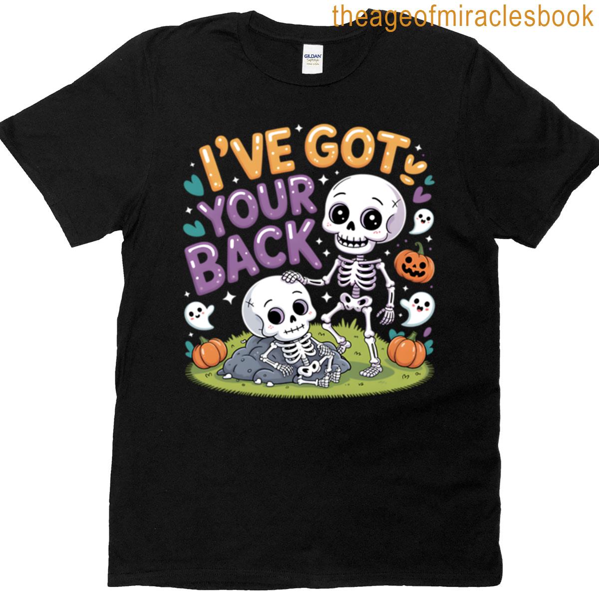 Ive Got Your Back – Halloween Skeletons T-shirt