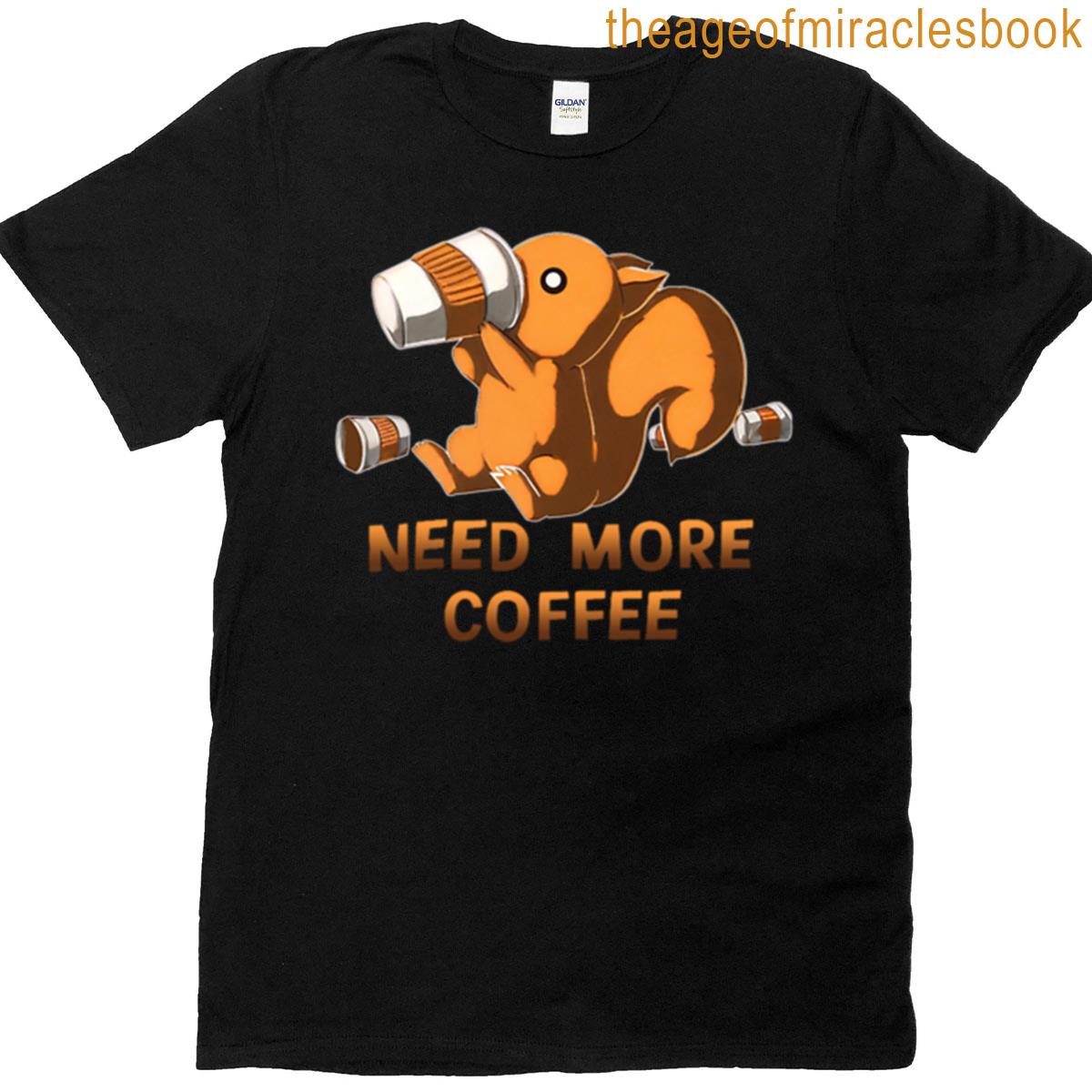 Need More Coffee Boxy T-shirt