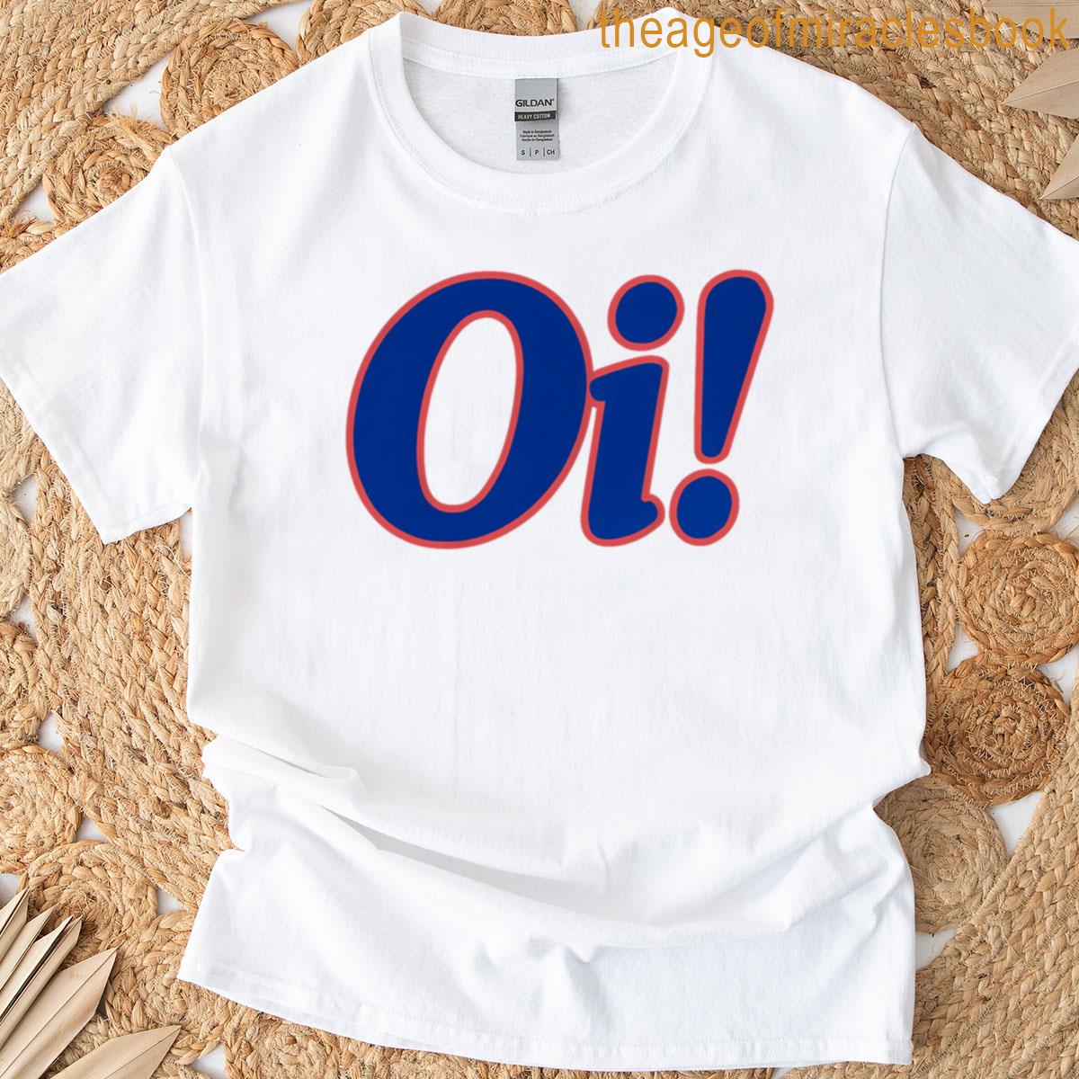 Oi Roy Kent Inspired Quote Design T-shirt