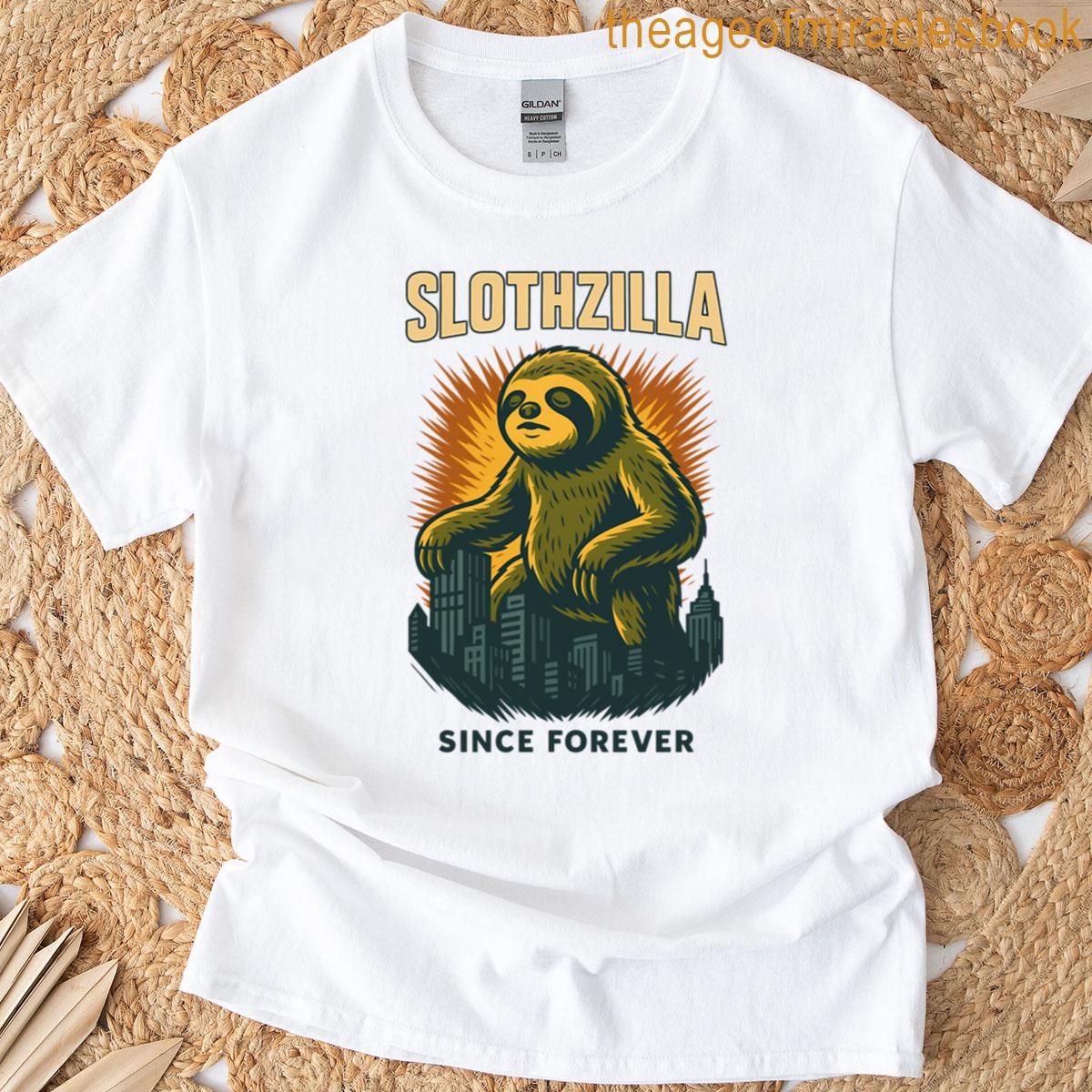 Slothzilla Gaint Sloth T-shirt